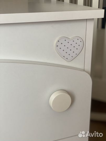 Детская кроватка и комод Bambolina(Италия)