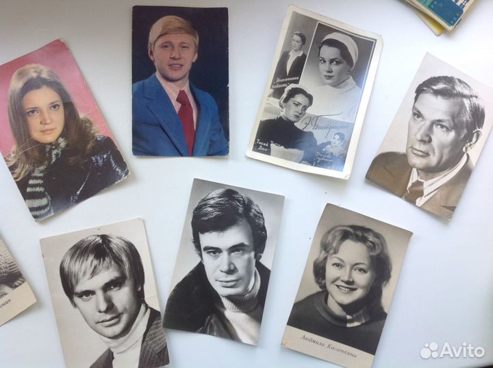 Открытки артисты СССР