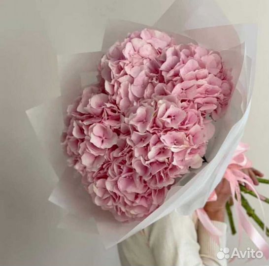 Букеты из гортензий