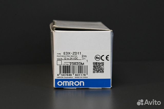 Omron E3X-ZD11 Датчик, новый, 8 шт