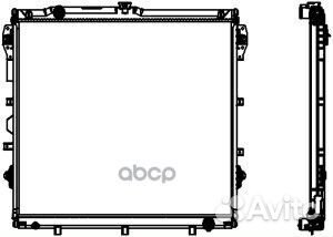 Радиатор toyota tundra 07