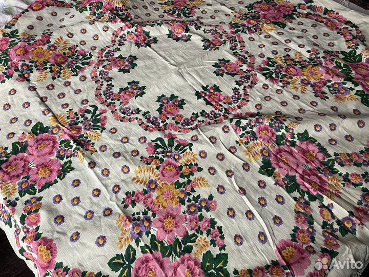 Платок /шаль Павловский Посад СССР