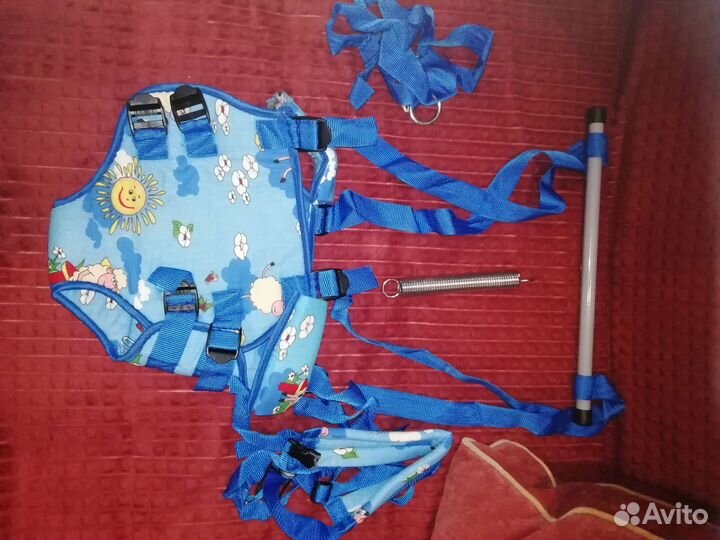 Тренажёр детский прыгунки качели вожжи