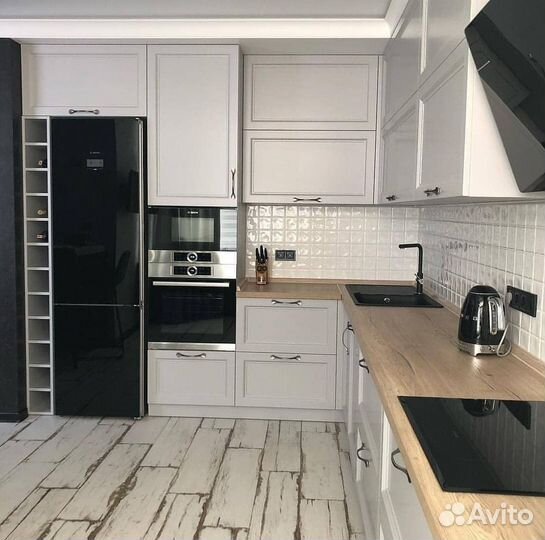 Кухонный гарнитур на заказ. Долговечные материалы