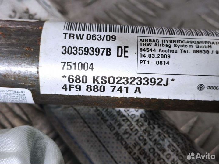 Подушка безопасности боковая (шторка) Audi A6 Allr