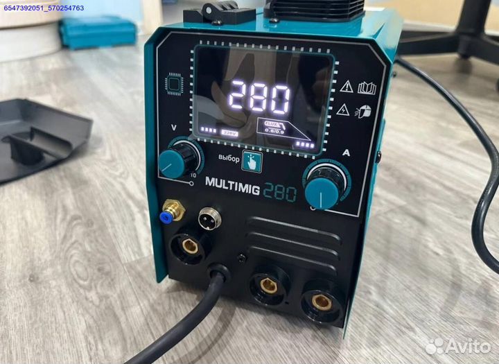 Сварочный аппарат роторм 4в1 mma mig flux lift tig (Арт.44016)