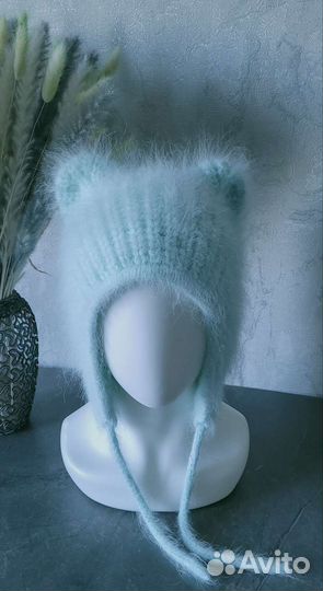 Чепчик с ушками чепчик мишка