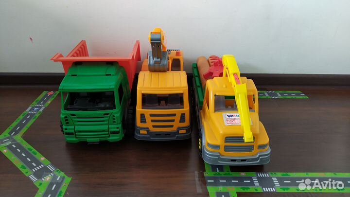 Детские машинки игрушки большие