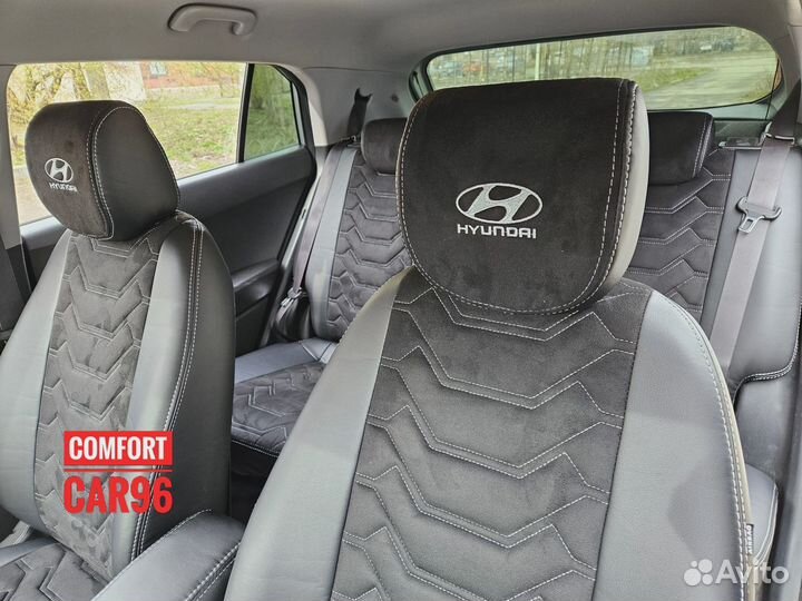 Авточехлы из экокожи Тойота Хай Люкс