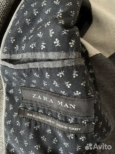 Пиджак мужской zara 52