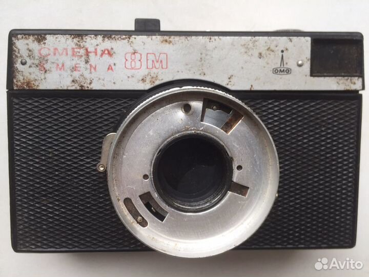 Плёночный фотоаппарат смена