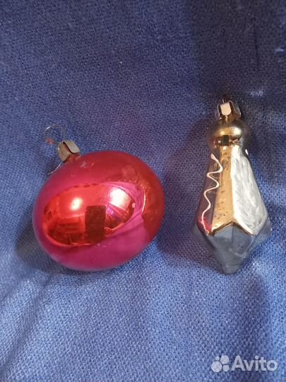 Старые елочные игрушки