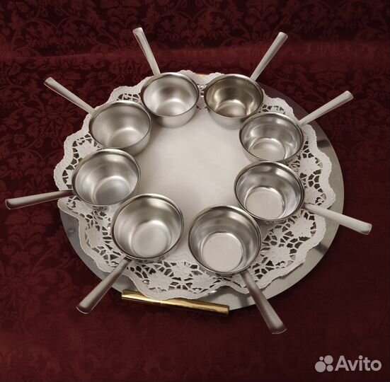 Кокотницы для жульена СССР из нержавеющей стали