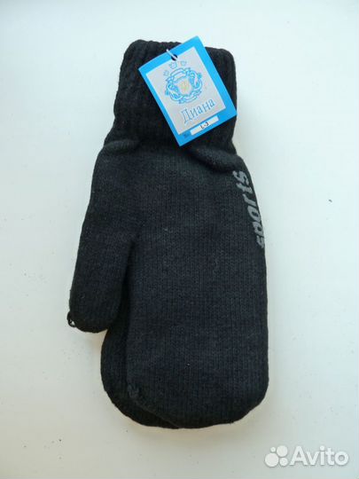 Перчатки варежки мужские новые