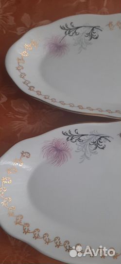 Блюдо сервировочное, селедочницы 2шт