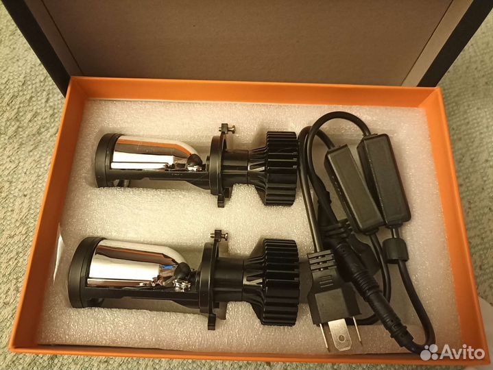 H4 led mini линзы