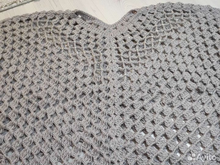 Пончо. шаль