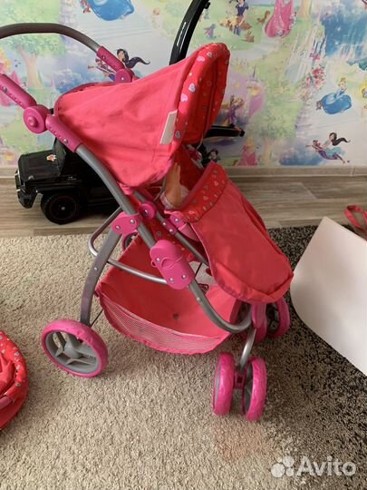Коляска кукольная