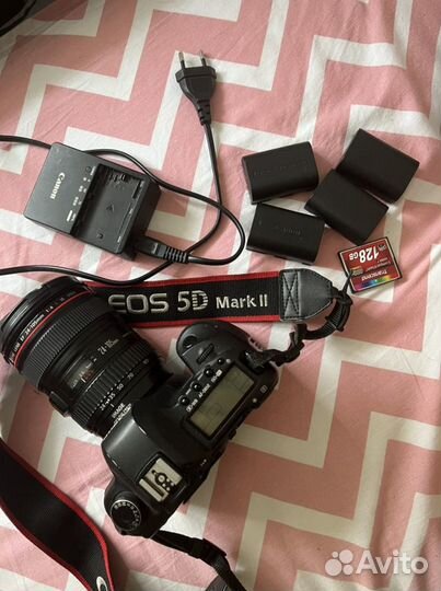 Canon 5d mark ii обьектив 24-105L