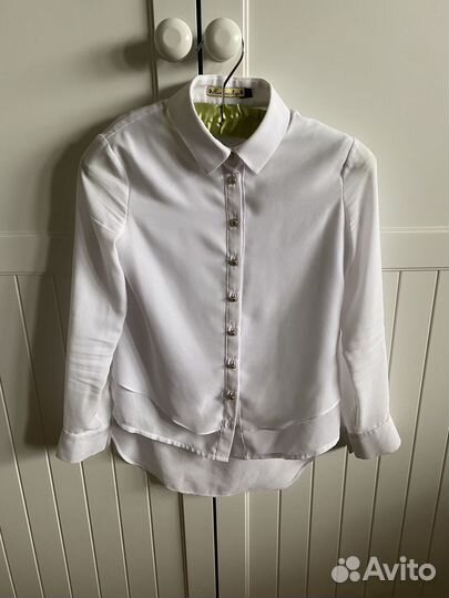 Блузка школьная маленькая леди 134