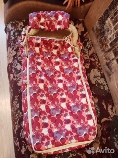 Конверт зимний для калясок и саней