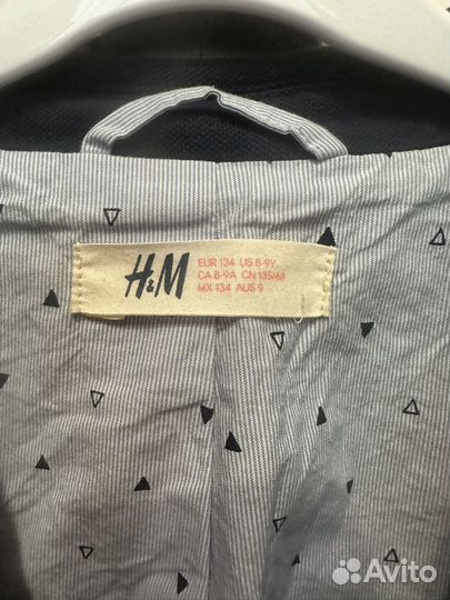 Пиджак H&M для мальчика 134