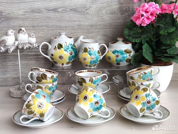 Чайный сервиз СССР барановка