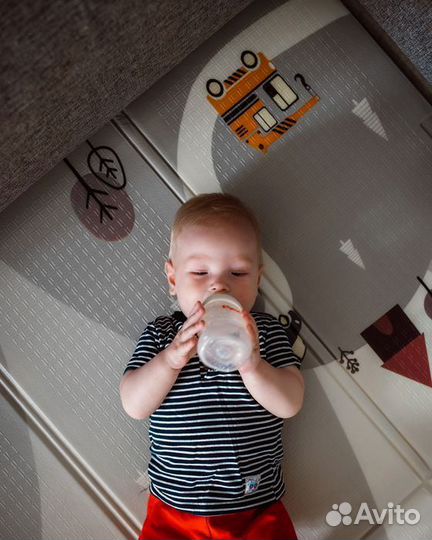 Детский коврик для ползания новый (заводской брак)