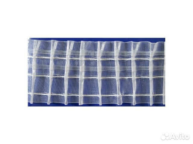 Лента шторная bandex caruso 70мм 1:2.0 прозрачная