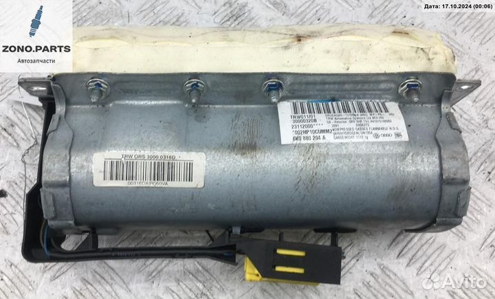 Подушка безопасности (Airbag) пассажира 6K0880204A на Seat Ibiza (1999-2002)