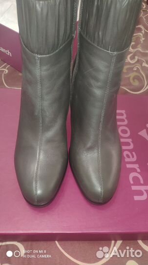 Сапоги женские натуральная кожа новые