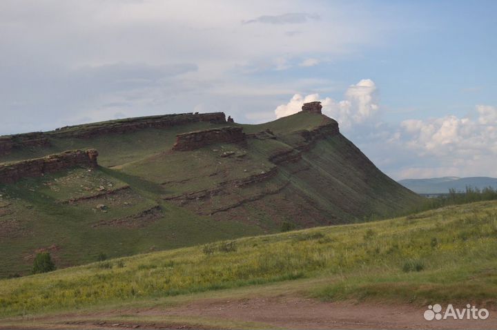 Картины Хакасия пленэр 10*15 (пейзаж)