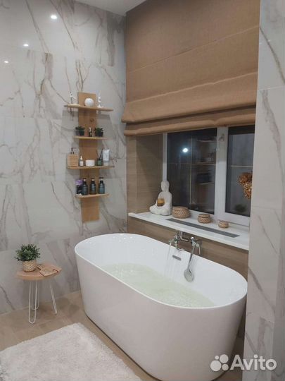 Пошив штор, навеска, отпаривание, оформление окна