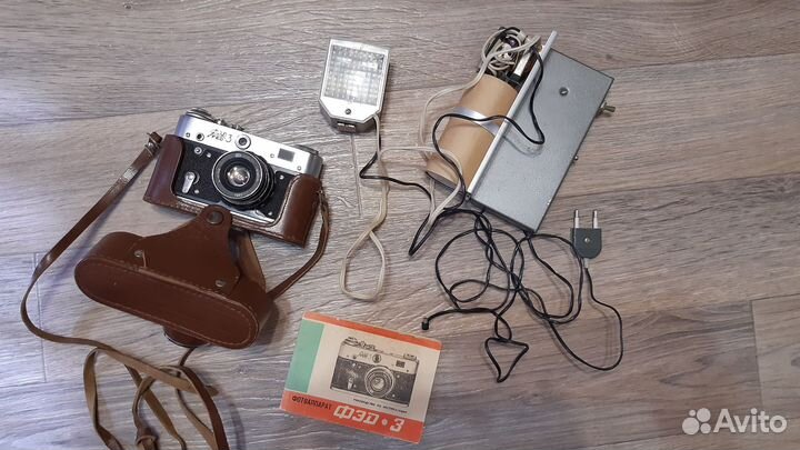 Фотоаппарат фэд-3 со вспышкой
