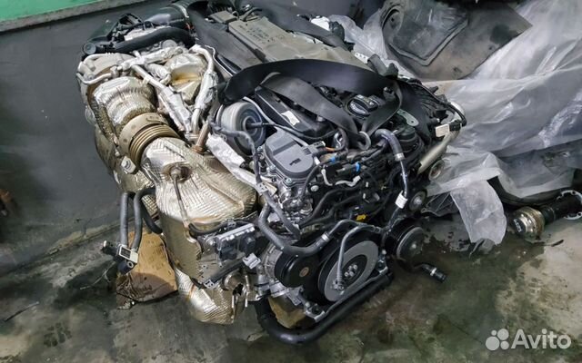 Двигатель Mersedes GLE W167 400D