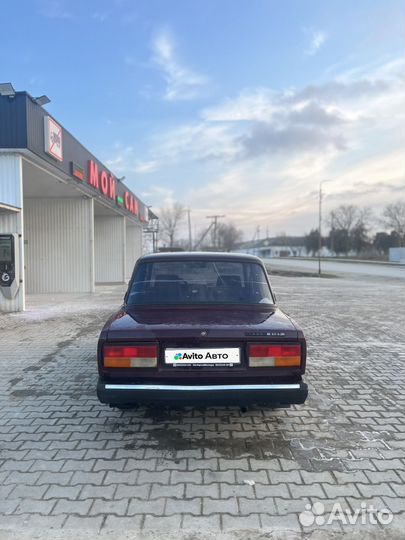 ВАЗ 2107 1.5 МТ, 2005, 44 000 км