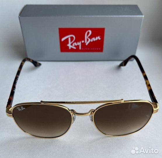 Очки Ray Ban RB 3688 коричневые