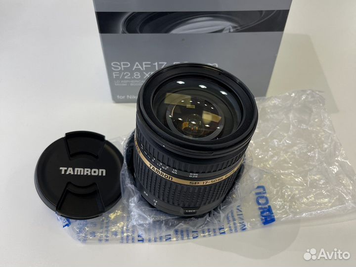 Tamron sp af 17 50mm f2 8 VC nikon новый