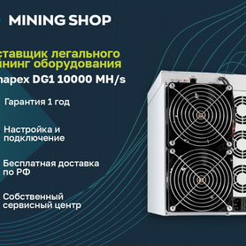 Асик майнер Elphapex DG1 10000 Mh/s