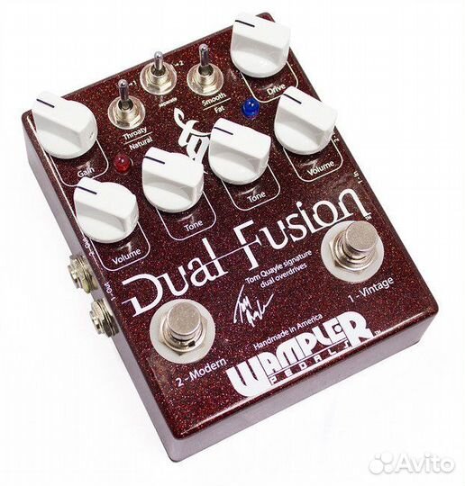 Wampler Pedals dual fusion Педаль овердрайв