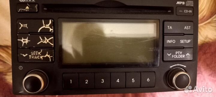 Штатная магнитола на Kia Sportage 2