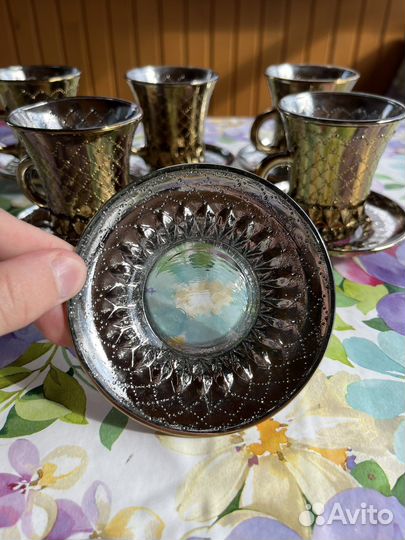 Турецкий кофейный сервиз на 6 персон