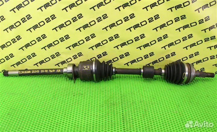 Привод передний правый Toyota Caldina ST215 3S-FE