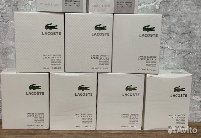Туалетная вода Lacoste eau de lacoste 100 ml