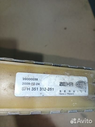 Радиатор отопителя mercedes 207-410