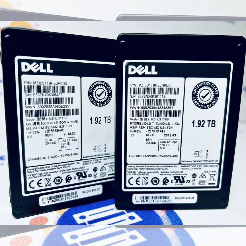 [MZ-ILS1T9HEJH0D3] Серверный Ssd Sas Dell 1.92tb Mz-Ils1t9hejh0d3