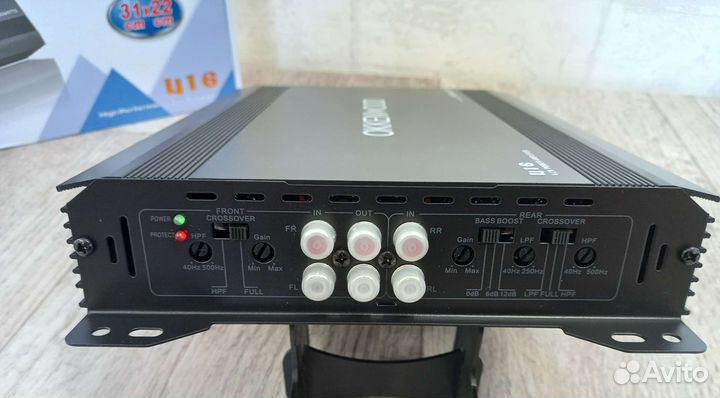 Новый 4-канальный усилитель