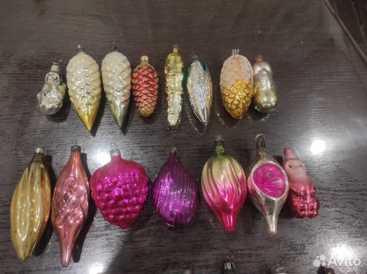 Елочные игрушки СССР