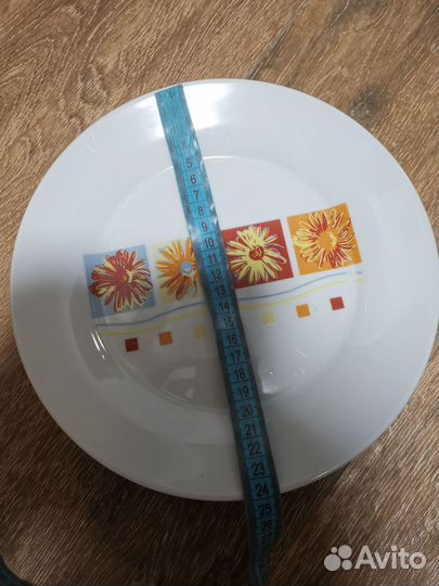 Набор тарелок 6 шт, диаметр 24 см