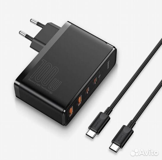 Зарядное устройство baseus gan2 pro quick charger